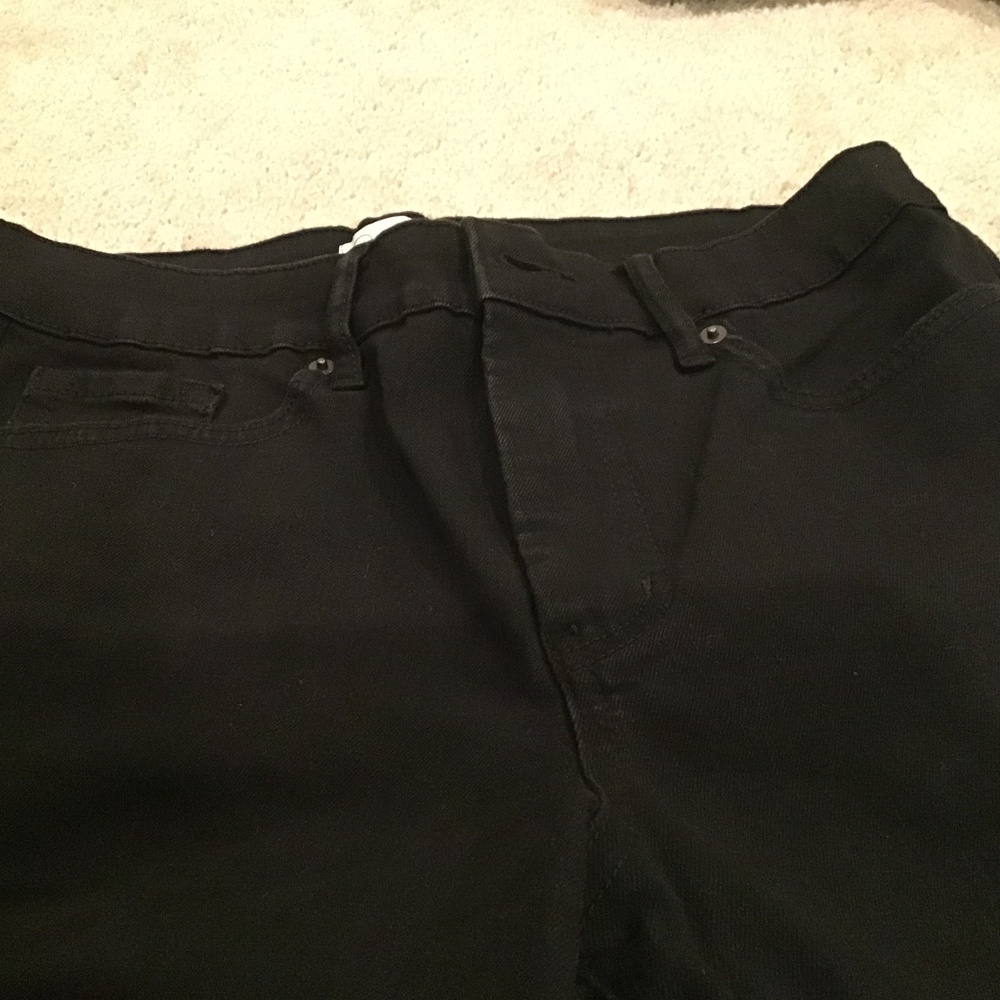 Jessica Simpson black straight leg jeans size 8 new with tags
